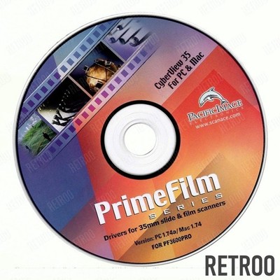 PacificImage Cyber View 35 Prime Film Series Software Win & Mac