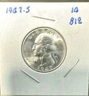 1947-S Washington Silver Quarter -- BU
