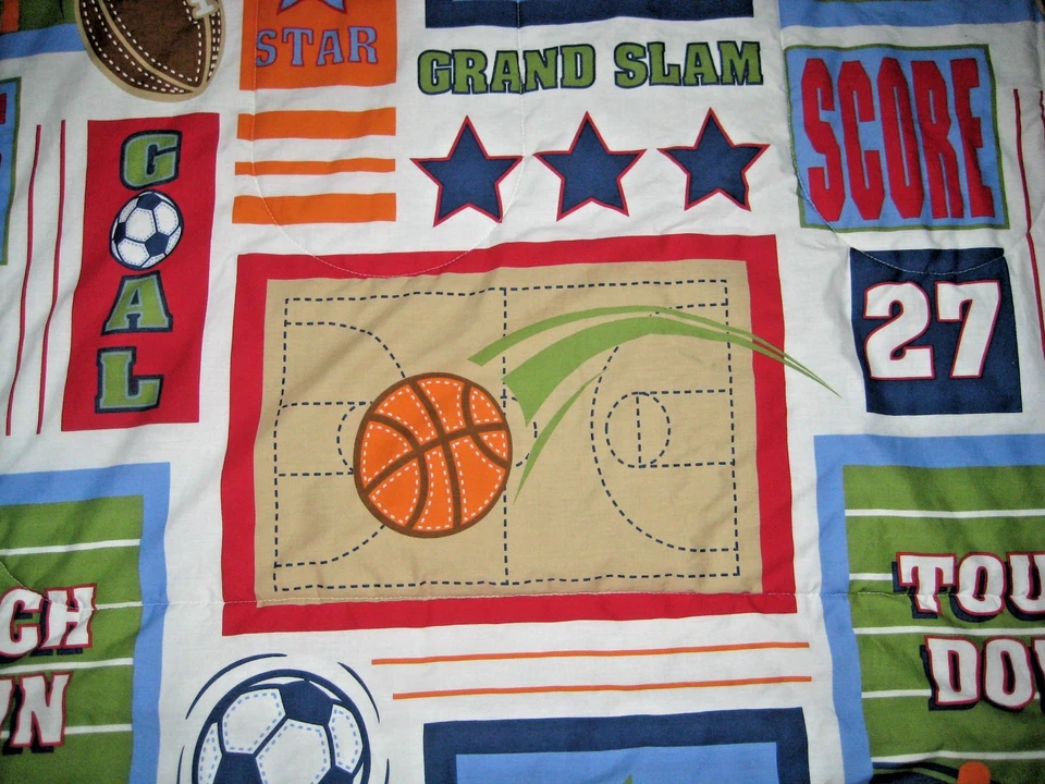 CIRCO~TWIN Reversible Sports Theme  Comforter - Image 3 of 4