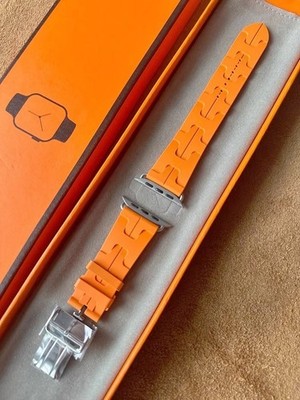 DIY 49mm Kilim Watch Band For Apple Watch Hermes Ultra 1/2 S10 9 Fluoroelastomer
