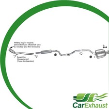 Pot d'échappement Volkswagen PASSAT