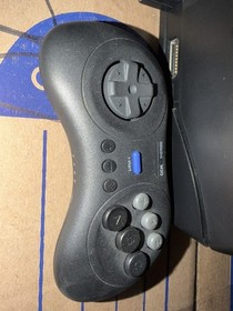 SEGA Saturn Console Black NTSC-U/C, Power & AV Cables & Wireless Controller 