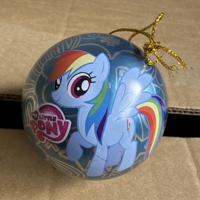 2016 HASBRO MY LITTLE PONY RAINBOW DASH Pegasus CHRISTMAS ORNAMENT Collectible