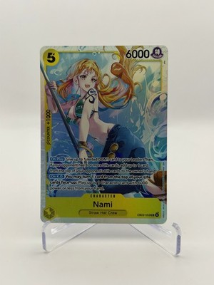 Nami SR EB03-053 One Piece EB03: Heroines Edition TCG Full Art Holo MINT