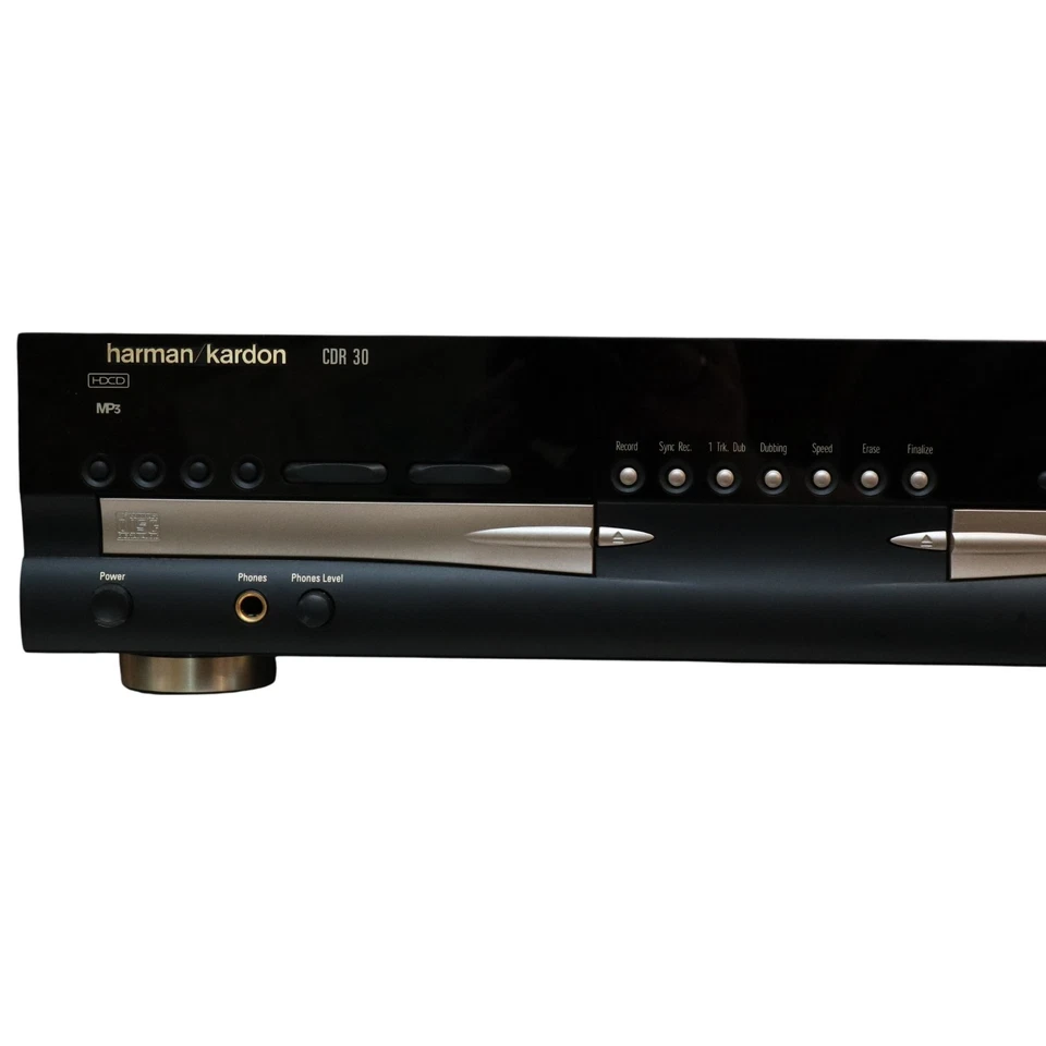 Harman Kardon CDR 30 HDCD MP3 Audio Dual CD Recorder No Remote - Image 2 of 4