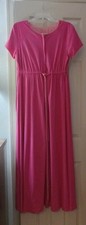 Vintage Vanity Fair Size S USA Made Rose Pink Nylon Robe
