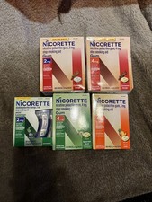 Nicorette Nicotine 4mg Stop Smoking Gum, Cinnamon Surge - 160 Count