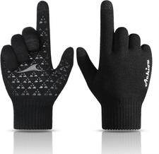 Guantes De Invierno Para Hombre Y Mujer Tactiles Termicos Forro De Punto Suave