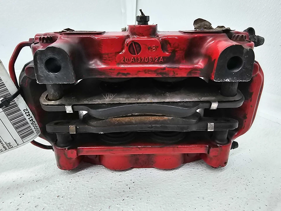 Pinza de freno de disco delantera izquierda usada se adapta a: Porsche Cayman 2014 delantera sin cerámica b Foto 2 de 4