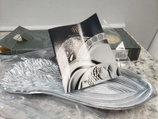 Wilton Co RWP Armetale Pewter Celery Appetizer Serving Dish Tray  12”x5” #357134