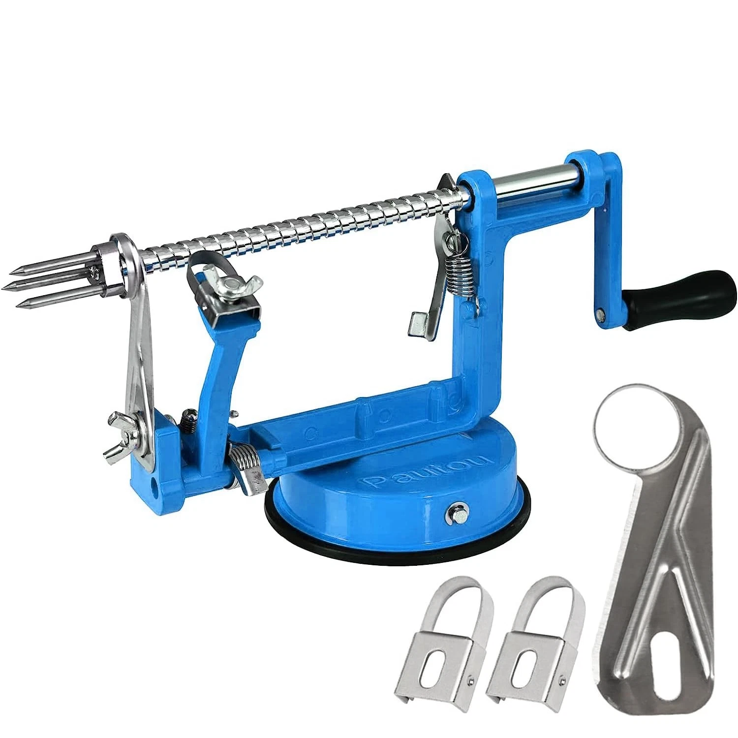 Apple Peeler, Slicer Corer Potato Peelers 3 In 1, Stainless Steel Heavy Duty ...