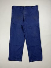 Vintage French Workwear Carpenter Sanforize Pants Trousers Size 54