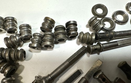 Vintage Banjo Tuning Pegs Parts Pieces Lot Keys Vintage Friction Tuners 60 pcs - Picture 11 of 12
