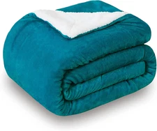 SOCHOW Sherpa Fleece Throw Blanket, Double-Sided Super Soft Luxurious Plush Blan
