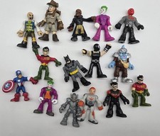 LOTE DE FIGURAS IMAGINEXT - D.C COMICS Y Otros