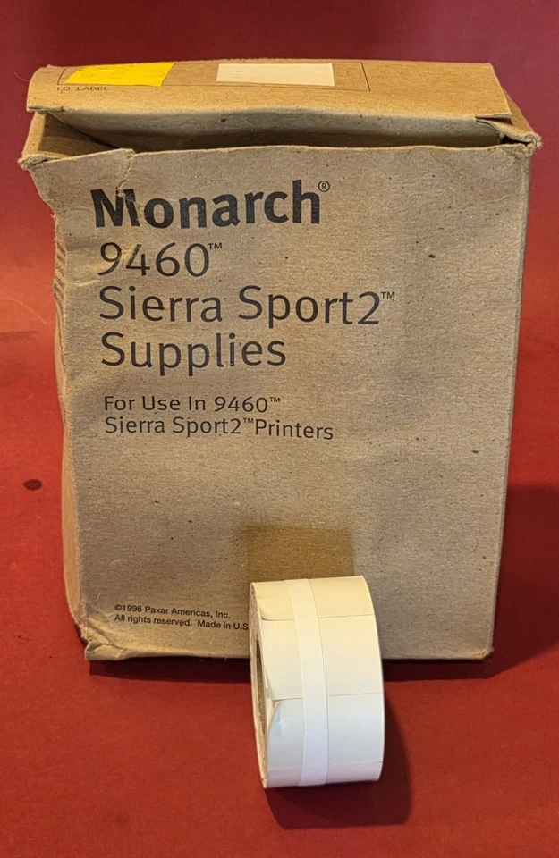 LOT OF 8 MONARCH PAXAR 9460 PRINTERS - Image 4 of 4