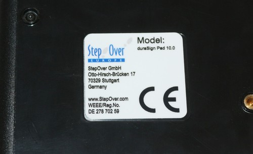 StepOver duraSign Pad 10.0 Signatur Pad Unterschriftenpad Color Screen 10" - Afbeelding 8 van 8