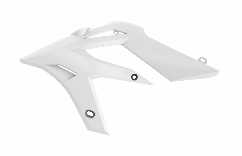 Couvercles de radiateur POLISPORT blanc Beta Xtrainer résistants aux chocs et UV