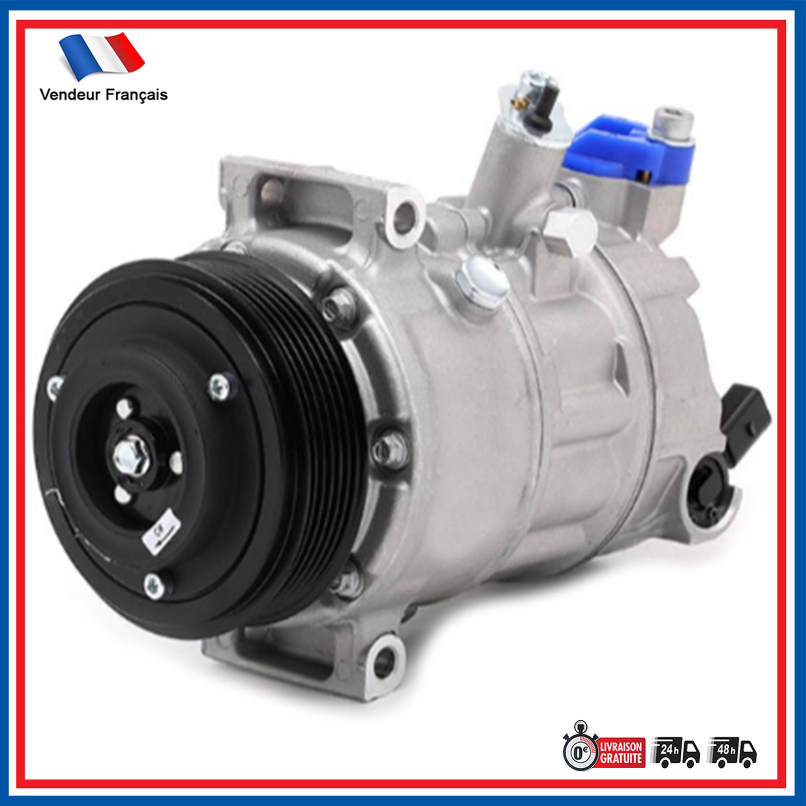 Compresseur de Climatisation pour VW Arteon et Caddy III 1K0820859E
