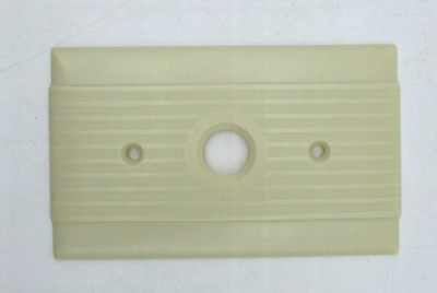 Vintage LEVITON Ribbed Ivory Push Button Switch Plate Phone Dryer Blank Covers
