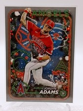 2024 Topps Holiday - Jordyn Adams #H31 Silver Glitter (RC)