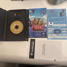 Legend of Zelda Wind Waker Nintendo GameCube CIB + Inserts Black Label
