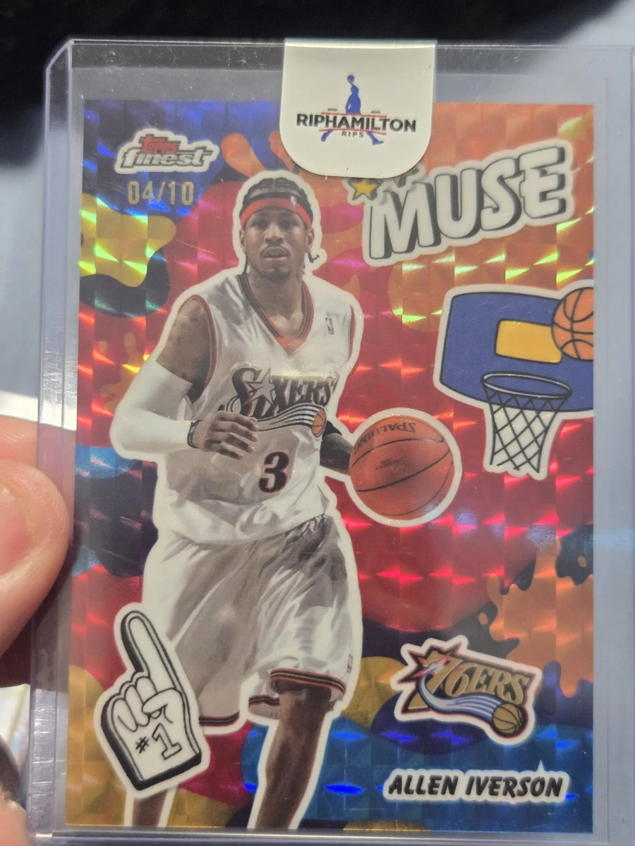 Allen Iverson Basketball Serial Numbered Sports Trading Cards