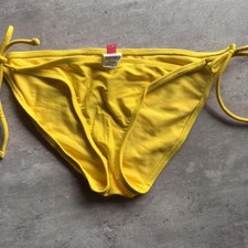 Women's Yellow Bikini-and-tankini-bottom size Small