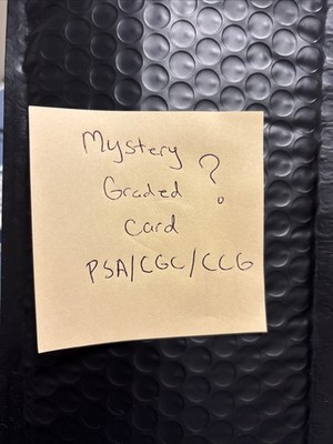 ebay graded cards Mystery Graded Card NFL/ MLB CGC PSA BGS CCG Slab! Grades slabs !