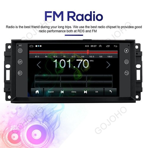 Radio estéreo 7" 4+64G para Jeep Wrangler JK 2007-2017 Android 13 Carplay GPS navegación - Imagen 17 de 22