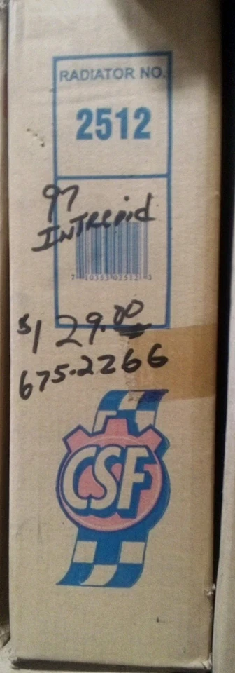 For 1993-1997 Concorde Intrepid Vision AT Factory Style Aluminum Radiator 1390 - Image 3 of 3