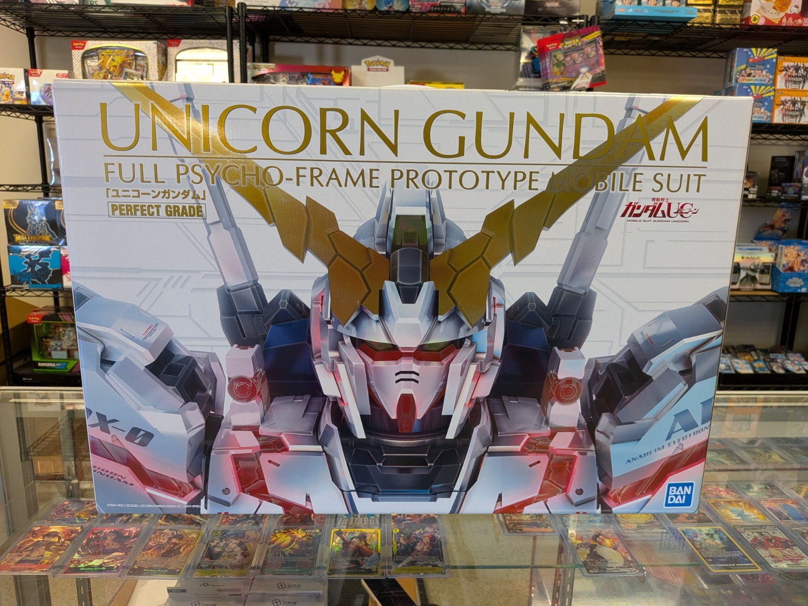 Bandai Perfect Grade Unicorn Gundam (Full Psycho-Frame Prototype) 1/60 Model Kit