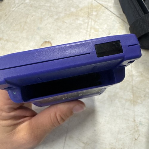 Nintendo Gameboy Color GBC Purple CGB-001 Handheld System Console Tested - Picture 10 of 13