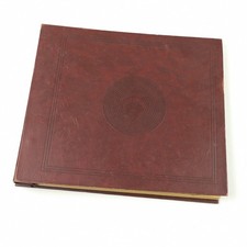 Vintage 10" 78rpm Record Album Storage Book, Holds 10, Clean