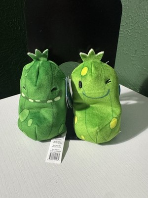Cats vs Pickles Hank #049 & Ed #077 4  Bean Bag Plush Lot of 2 NWT