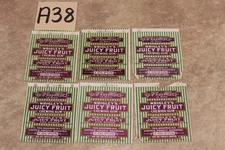 A38 6 VINTAGE WRIGLEY’S JUICY FRUIT GUM WRAPPER UNITED PROFIT SHARE COUPON