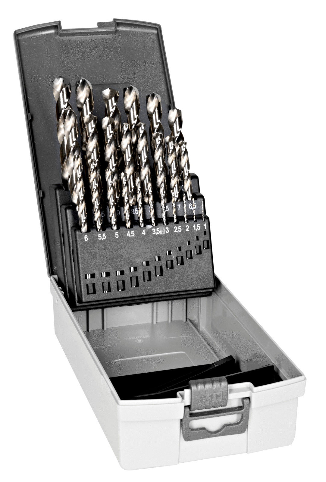 Bahco 4513-SET-25: Set 25 Punte per Metallo HSS-G 1-13mm