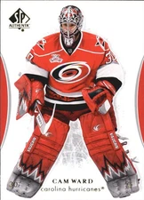 2007-08 SP Authentic #14 Cam Ward - HKY