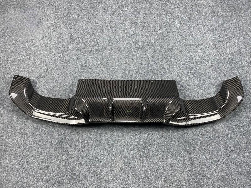 F87 Rear Carbon Fiber Rear Diffuser For BMW Series 2 F87/M2C 2016-2022 AK Style ...