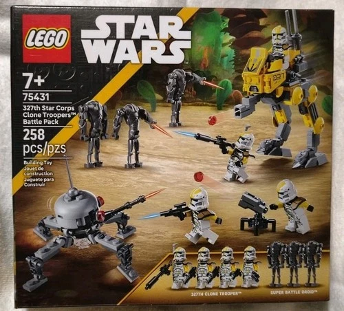 New ListingBRAND NEW LEGO 75431 STAR WARS 327th STAR CORPS CLONE TROOPERS BATTLE PACK