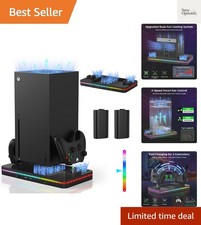 Charging Stand with Cooling Fan, Vertical Sta...