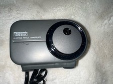 Panasonic Auto Stop Electric Pencil Sharpener KP-350 Black Tested & Working
