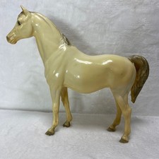 VTG Family Arabian Mare Glossy Alabaster 8 Cowgirl Cowboy Farm Rodeo