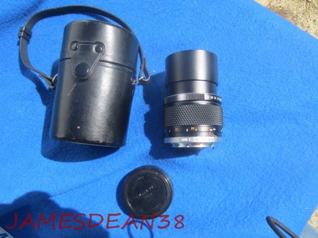 Olympus OM-System Zuiko AUTO-T 135mm F = 135MM LENS #195818 | eBay