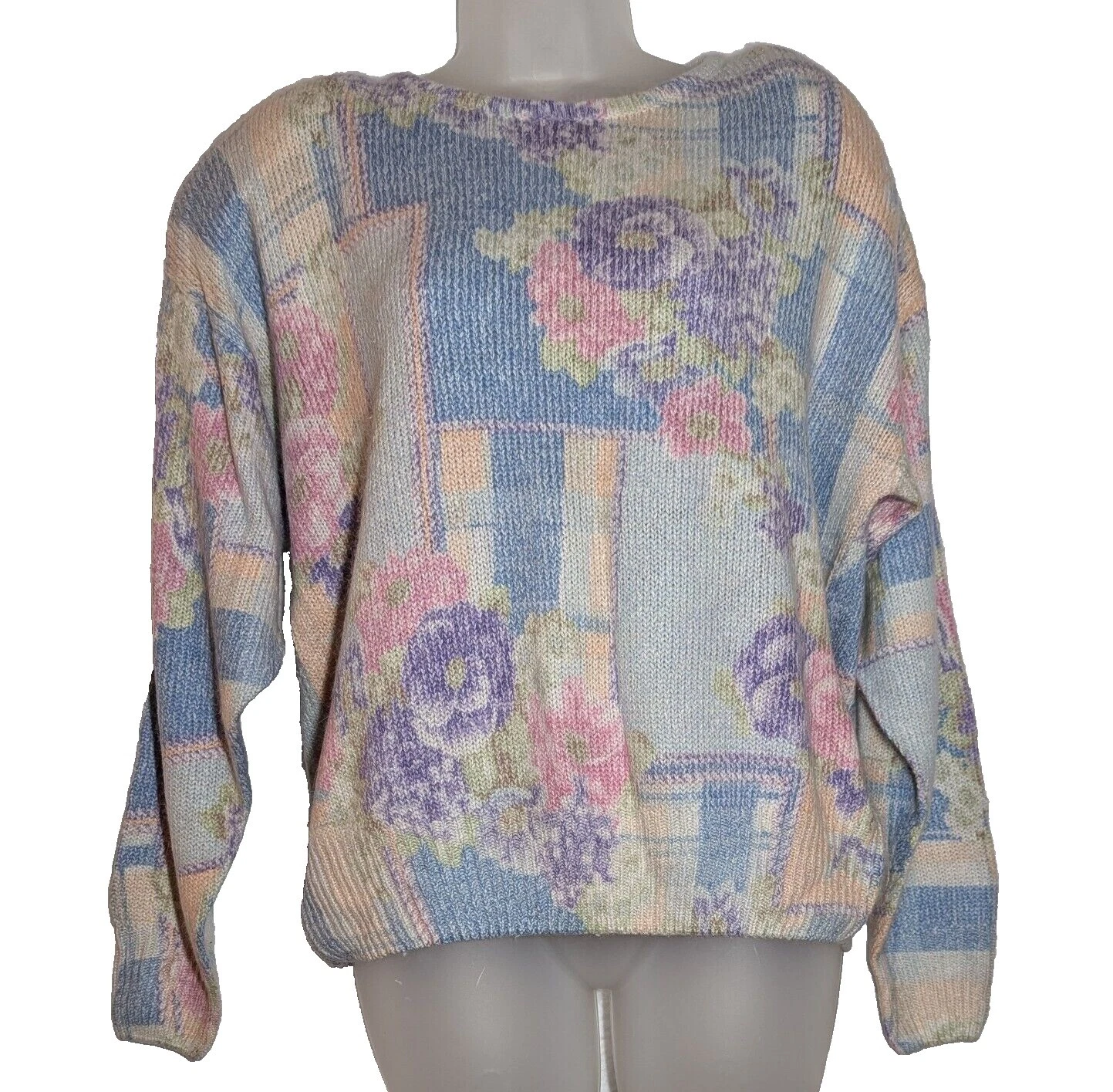 Angora Floral Sweaters for Women