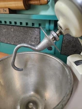 Vintage KitchenAid Hobart 4 Quart Aluminum Dough Hook for K4-B & "4" - EUC RARE