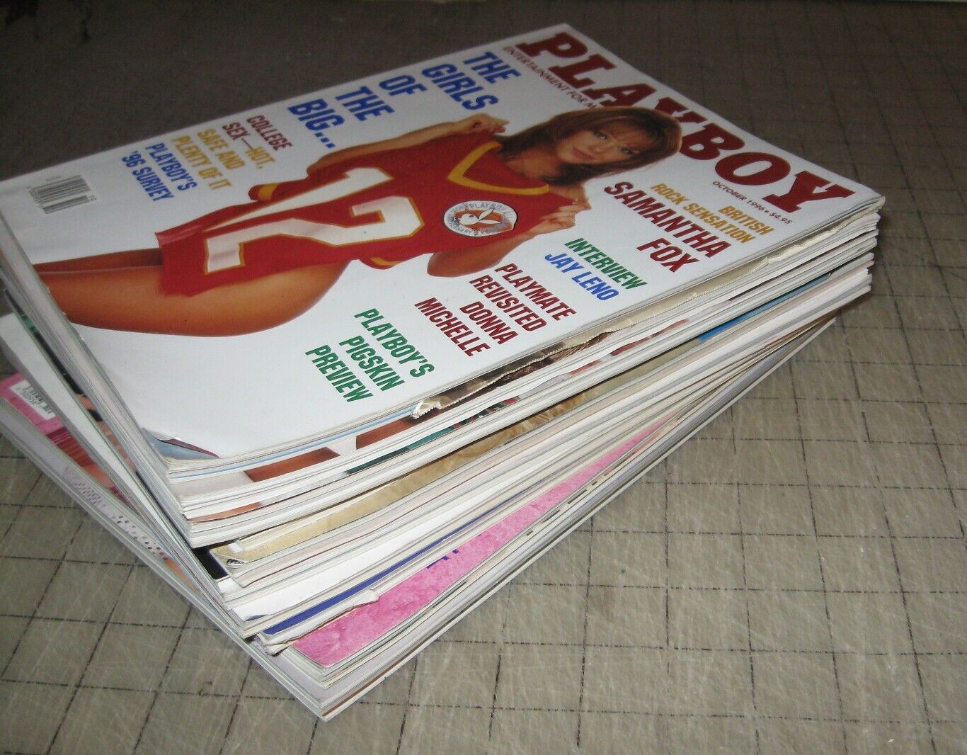 Lot of 10 PLAYBOY Magazines - 1996 & '98 Scattered Dates - TWEED, Witt,  CRAWFORD | eBay