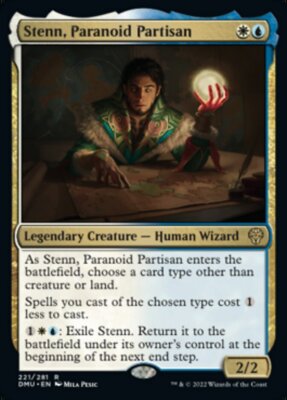Stenn, Paranoid Partisan x4 - Dominaria United - DMU MTG