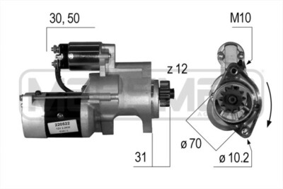 ERA Anlasser Starter 2.2kW für Nissan Pick-up Navara 220522A