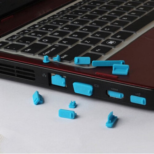 16Stück USB-Schutzanschlüsse Anti-Staub-Stecker Cover Stopper Laptop & PC 7Farbe - Afbeelding 7 van 18